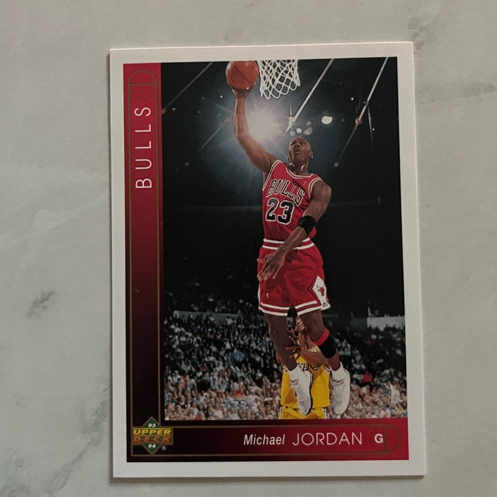 1993 - 1994 Upper Deck Michael Jordan Chicago Bulls #23 Basketball Card 93 94